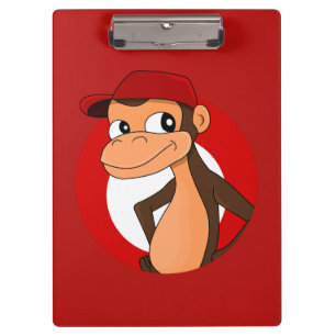 Portapapeles de personalizado de chimpancé