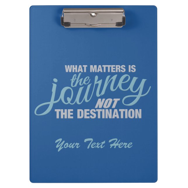 Portapapeles de personalizado de JOURNEY (Anverso)