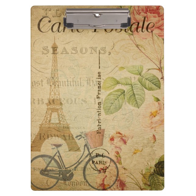 Portapapeles de postal francés (Anverso)