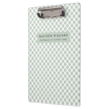 Portapapeles de punto moderno mínimo