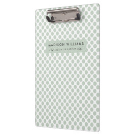 Portapapeles de punto moderno mínimo