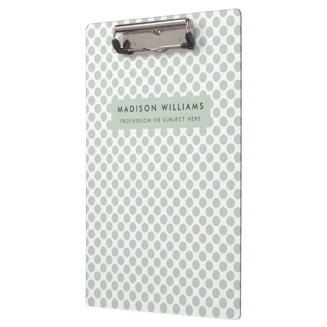 Portapapeles de punto moderno mínimo (Izquierda)