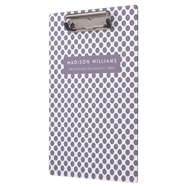 Portapapeles de punto moderno mínimo (Izquierda)