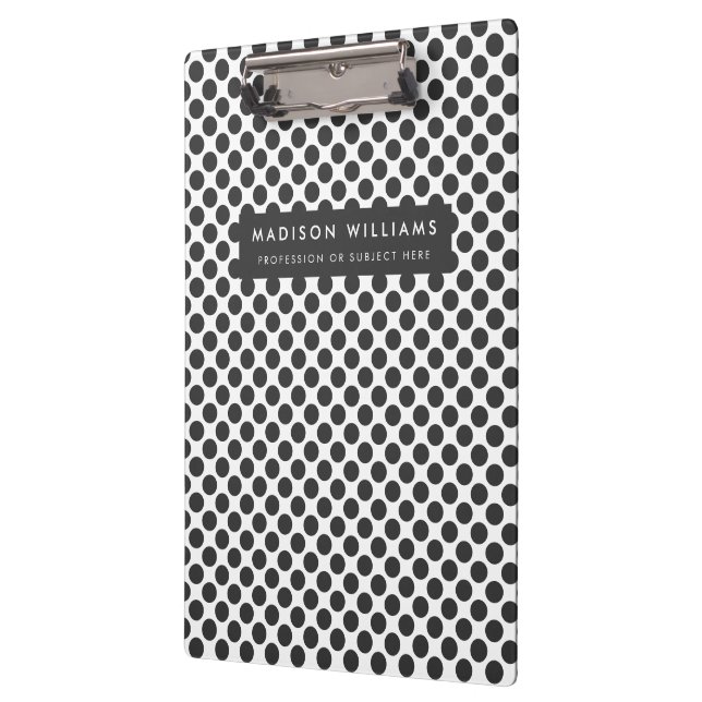 Portapapeles de punto moderno mínimo (Izquierda)