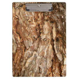 Portapapeles de resumen marrón