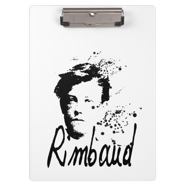 Portapapeles de RIMBAUD (Anverso)