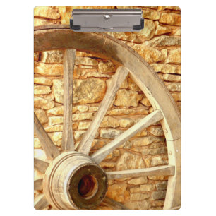 Portapapeles de rueda de carro