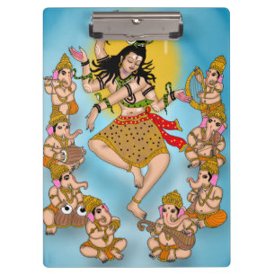 Portapapeles de Shiva bailando