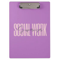 Portapapeles de Supervisor de trabajo social