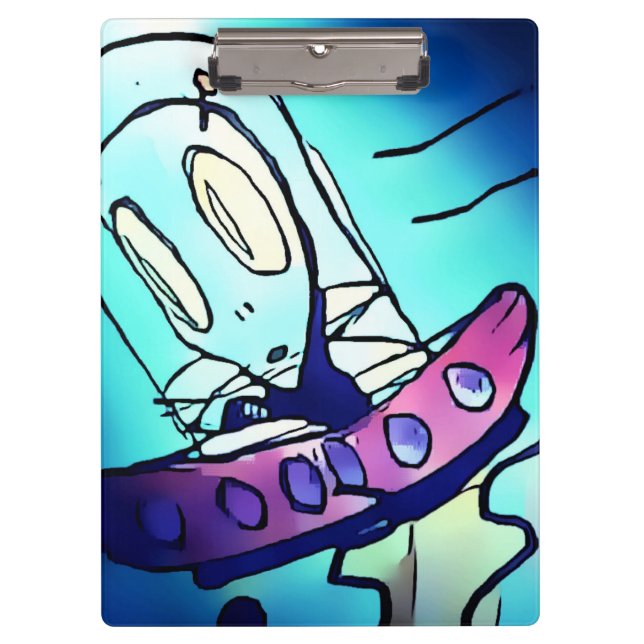 Portapapeles de trabajo de imágenes de Alien (Anverso)