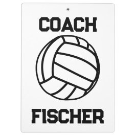 Portapapeles de voleibol personalizado