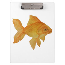 Portapapeles de Watercolor Goldfish