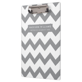Portapapeles de Zigzag moderno mínimo