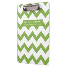 Portapapeles de Zigzag moderno mínimo