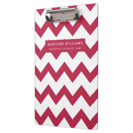 Portapapeles de Zigzag moderno mínimo