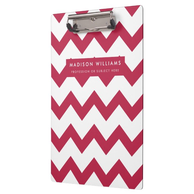 Portapapeles de Zigzag moderno mínimo (Izquierda)