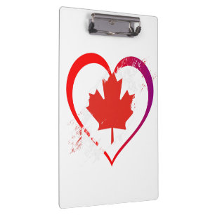 Portapapeles del Día de Canadá