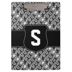 Portapapeles del entrenador de voleibol   Monogram