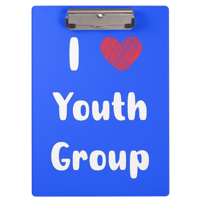 Portapapeles del grupo I Heart Youth (Anverso)