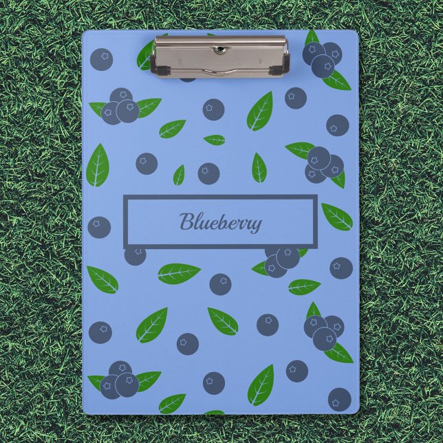 Portapapeles del patrón Blueberry (Blueberry pattern Clipboard)