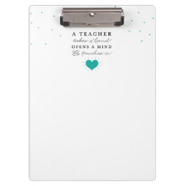 Portapapeles del profesor