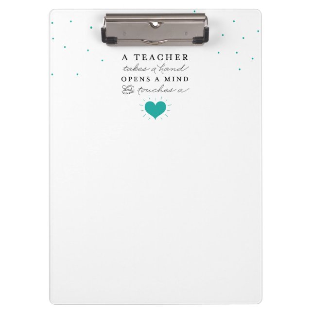 Portapapeles del profesor (Anverso)