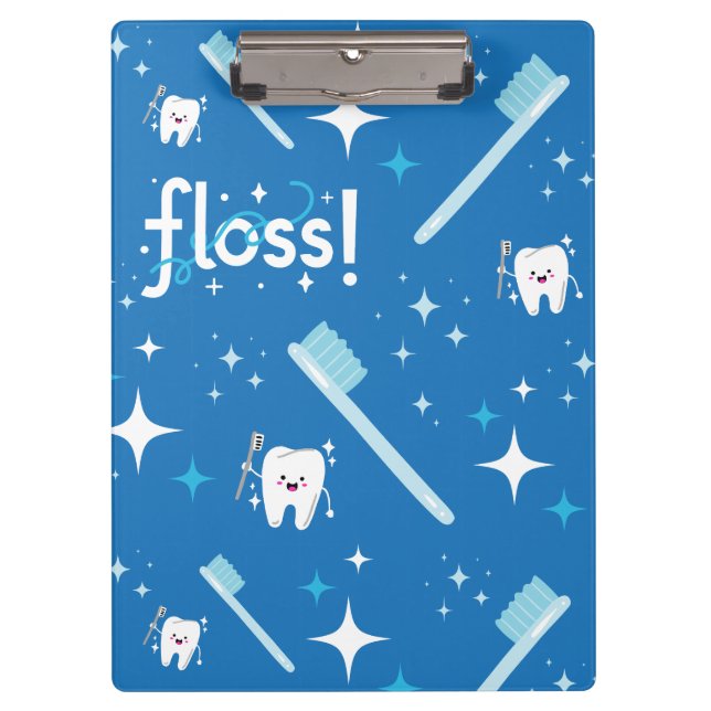 Portapapeles dental, regalo para higienista dental (Anverso)