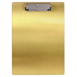 Portapapeles dorado