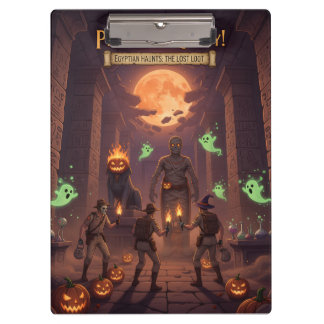 Portapapeles Egipcio de Halloween