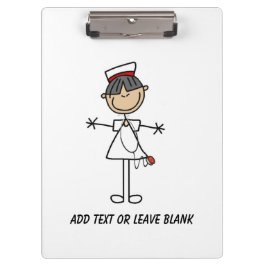 Portapapeles femenino asiático de enfermería