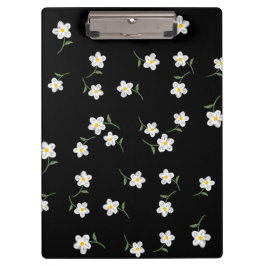 Portapapeles floral Midnight Daisy | Botánica dibu