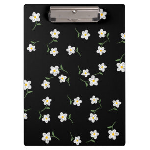 Portapapeles floral Midnight Daisy Botánica dibu