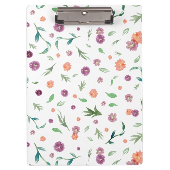 Portapapeles floral para mamá | Office Gift (Anverso)