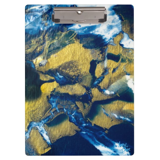 Portapapeles índigo brillante SPWW (Anverso)