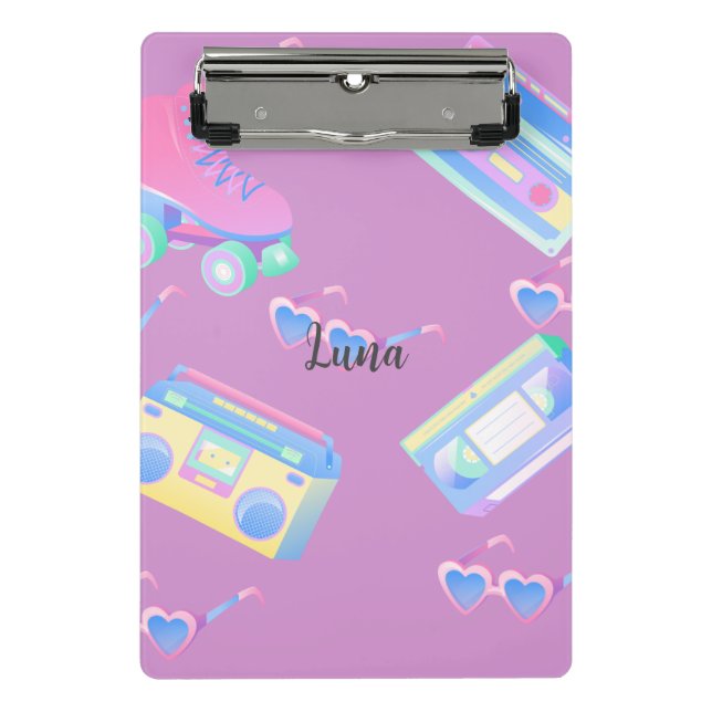 Portapapeles inspirado de los años 90 de la divers (Anverso)