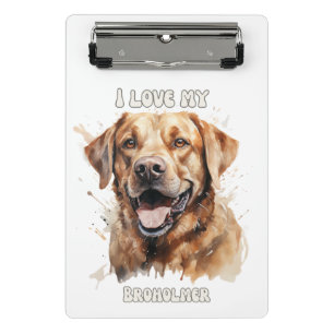 Portapapeles inspirado en Broholmer Dog