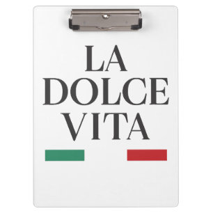 Portapapeles italiano La Dolce Vita