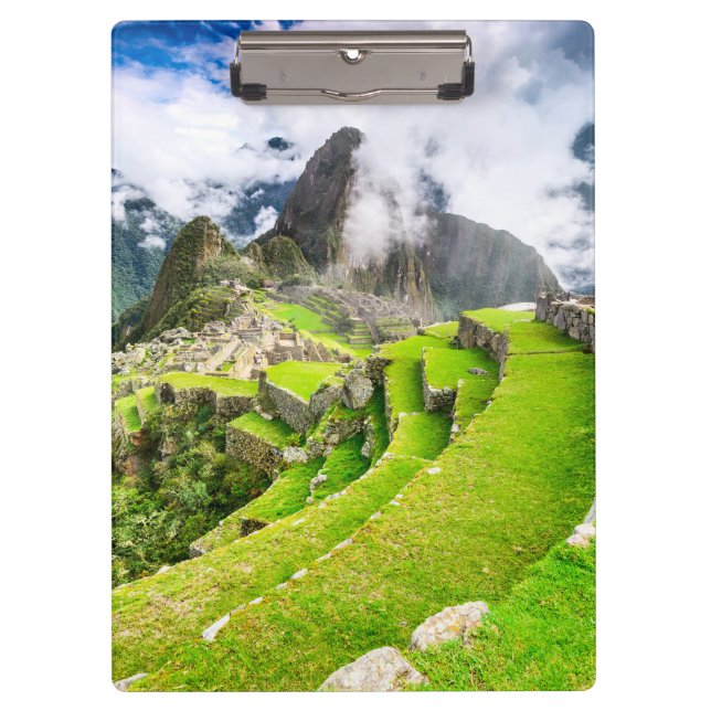 Portapapeles Machu Picchu, Cusco - Perú (Anverso)