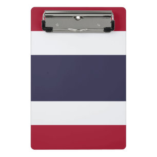 Portapapeles mini con bandera de Tailandia
