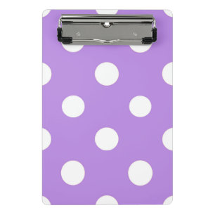 Portapapeles mini con nieve en cuaderno de lilas