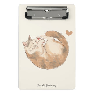 Portapapeles mini de Anime Café Gato Acogedor