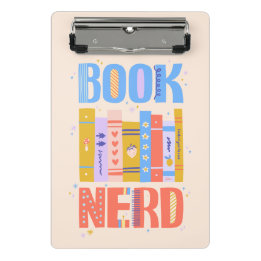 Portapapeles Mini Fanático de los Libros – Diseño