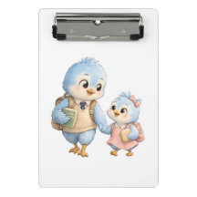 Portapapeles Mini Hermanos Pájaros Dulces