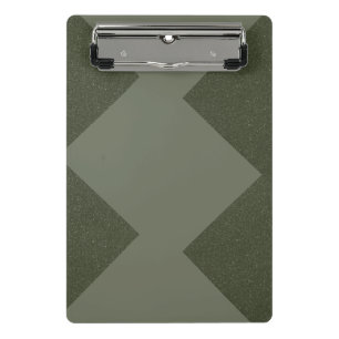 Portapapeles mini personalizado verde musgo