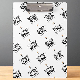 Portapapeles minimalista personalizado con marca d