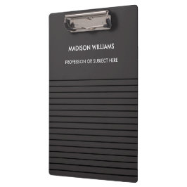 Portapapeles moderno de diseño minimalista