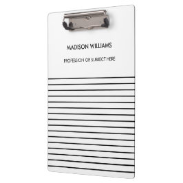 Portapapeles moderno de diseño minimalista