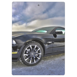 Portapapeles Mustang Car Teacher Office Peace Love