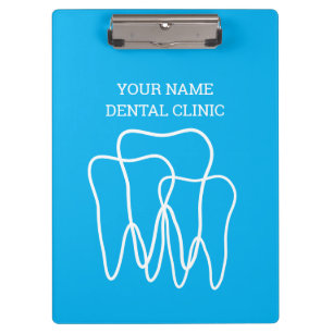 Portapapeles odontológico de oficina dental para d