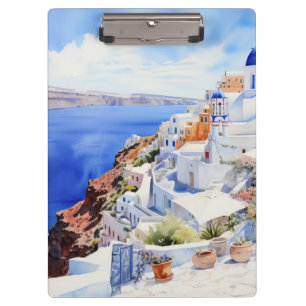 Portapapeles Oia Santorini